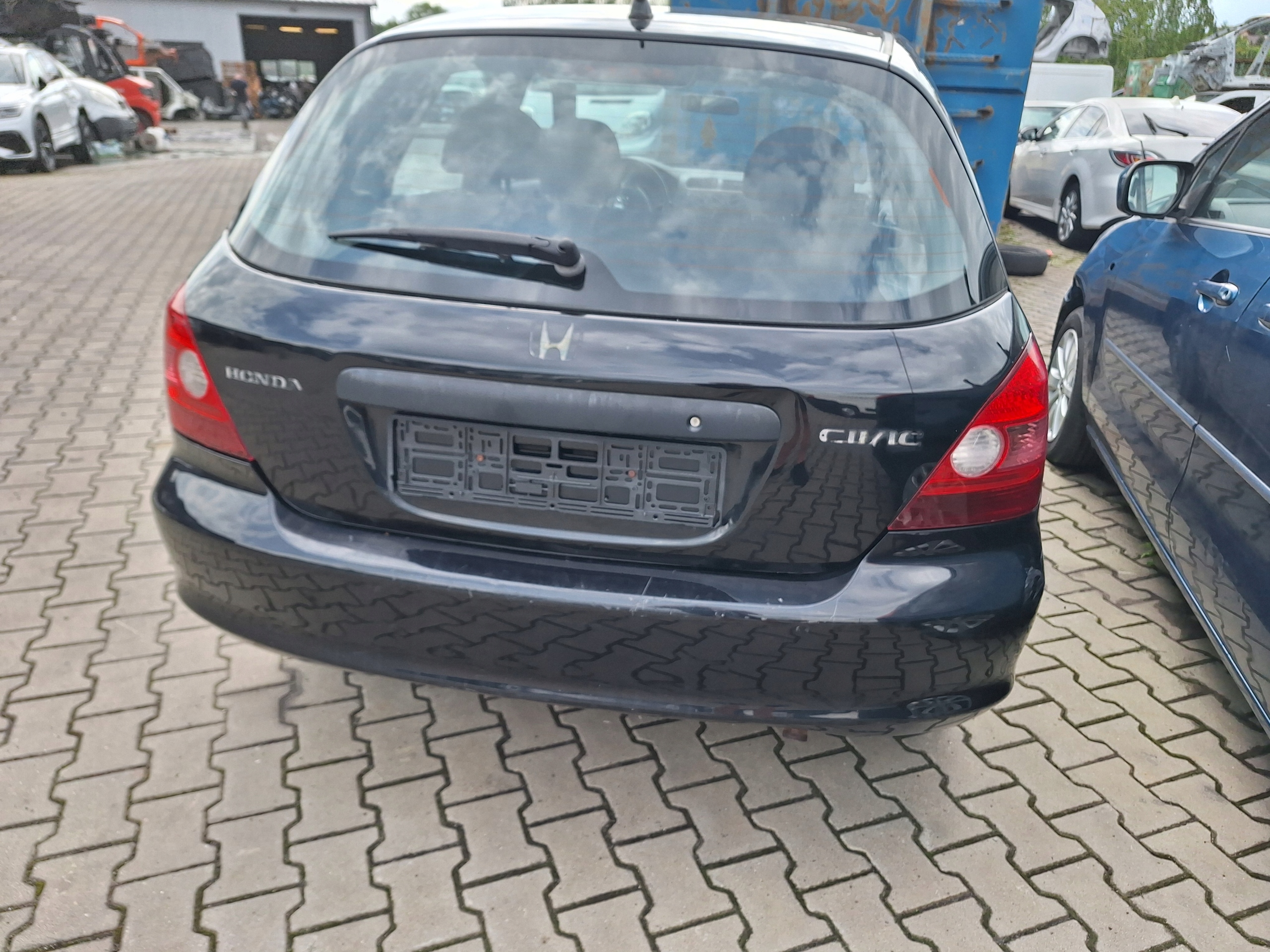 HONDA CIVIC 7 VII EU8 01-04 window black trunk door boot 5D HB B92P
