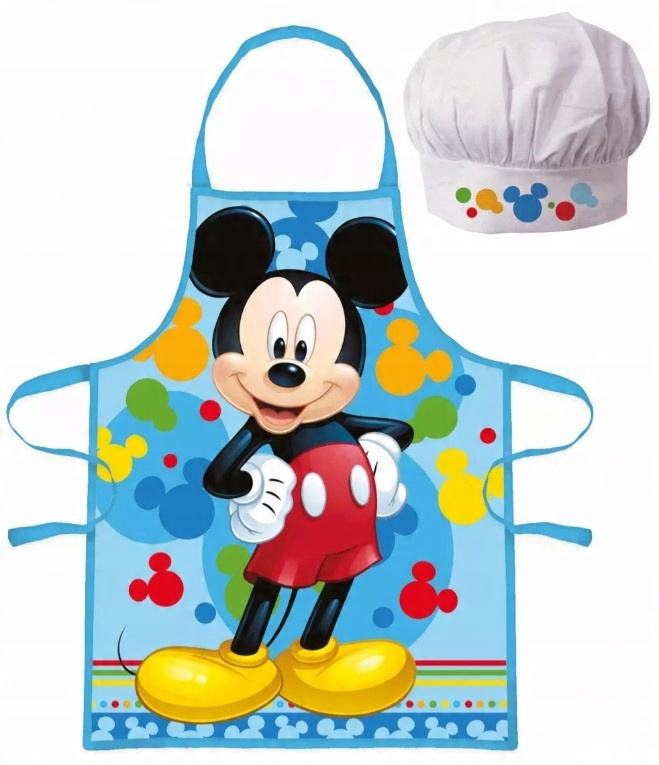 

Myszka Mickey fartuszek fartuch czapka kuchenna
