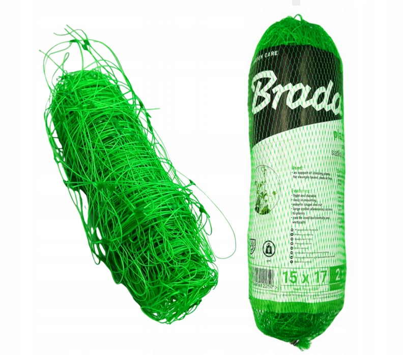 SIATKA DO ROŚLIN WARZYW PNĄCYCH Podpora do Pomidorów Fasoli 2x20m