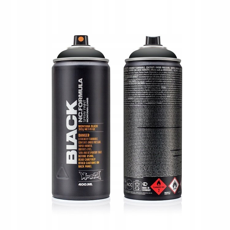 

Montana Black 400 ml Blk 9001 Black
