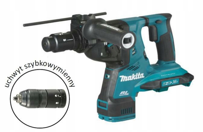 Makita Młot Wiercąco-kujący Sds-plus 2x18V 2,9J Uchwyt DHR281Z