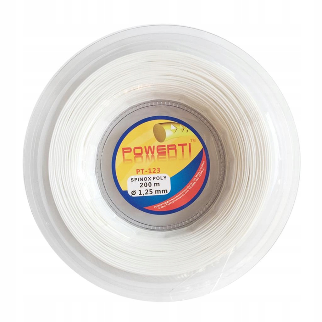 12m Tennis Racket Racquet String premium Co Polyester replacement White