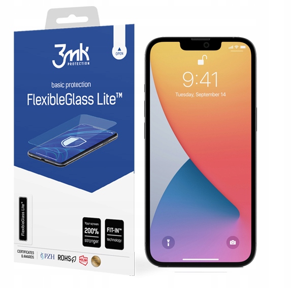 

FlexibleGlass Lite 3MK do iPhone 13 13 Pro