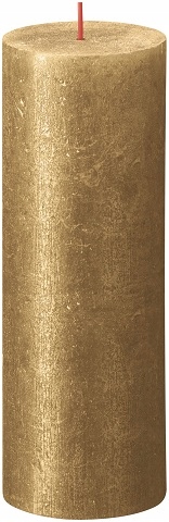 

Bolsius Świeca Rustic Shimmer 190/68 Złoty