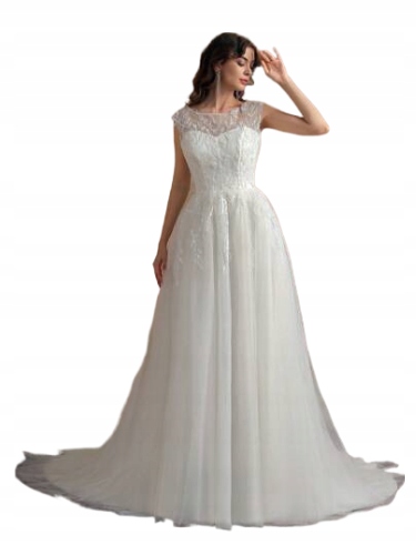 Shein Bílé Až Do Země, Zdobené 38 L5D