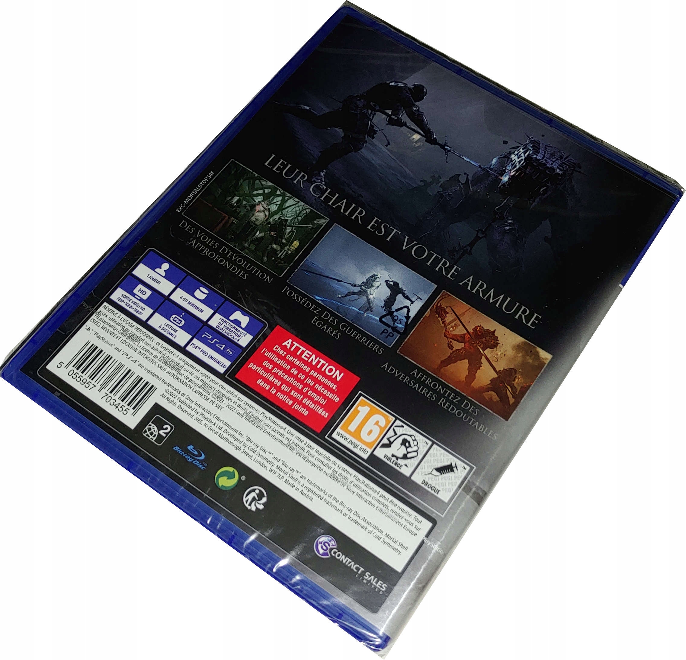 MORTAL SHELL / PS4 / NOWA / PL Rodzaj wydania VR