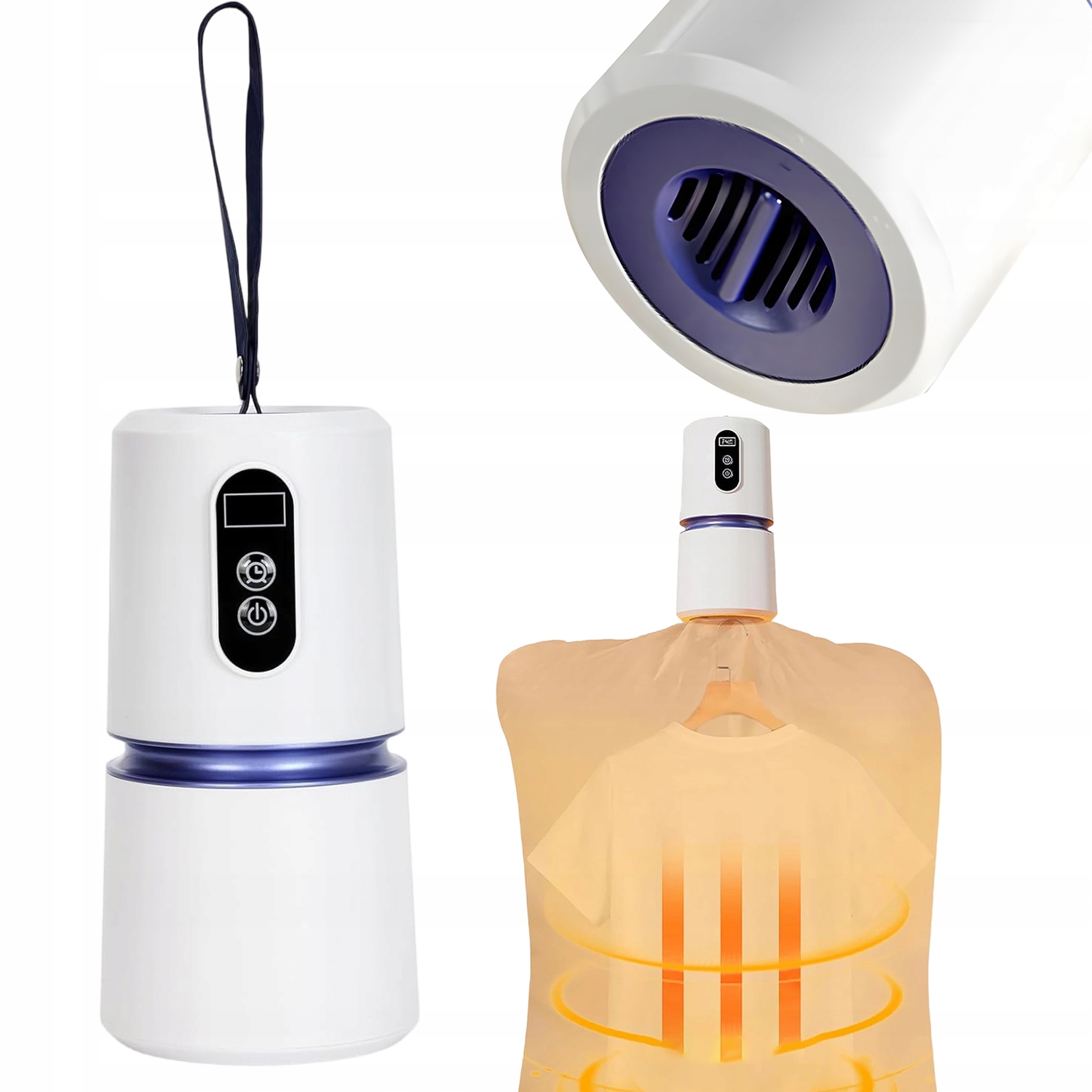 Levně Elektrická Sušák Přenosná Na Oblečení 200W Blesková Závěsná Mini