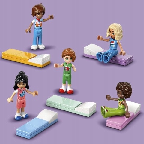 Адвент-календарь LEGO Friends 42668 2025, 24 сюрприза: 5 мини-кукол и 5 зверюшек, 237 деталей — фото 6