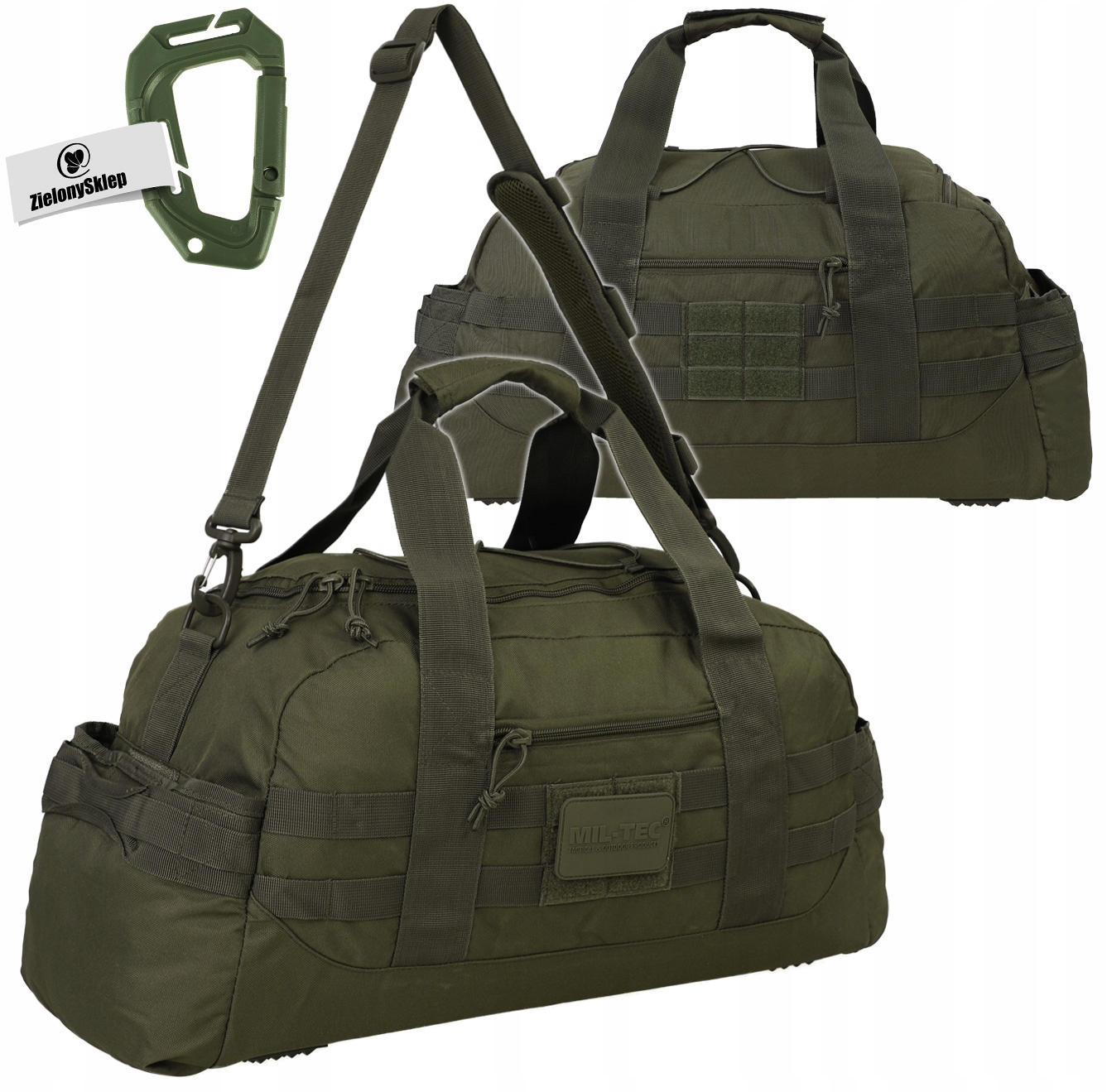 Torba Wojskowa Trening Mil-tec Us Combat Parachute Cargo 25L S Olive +gr.