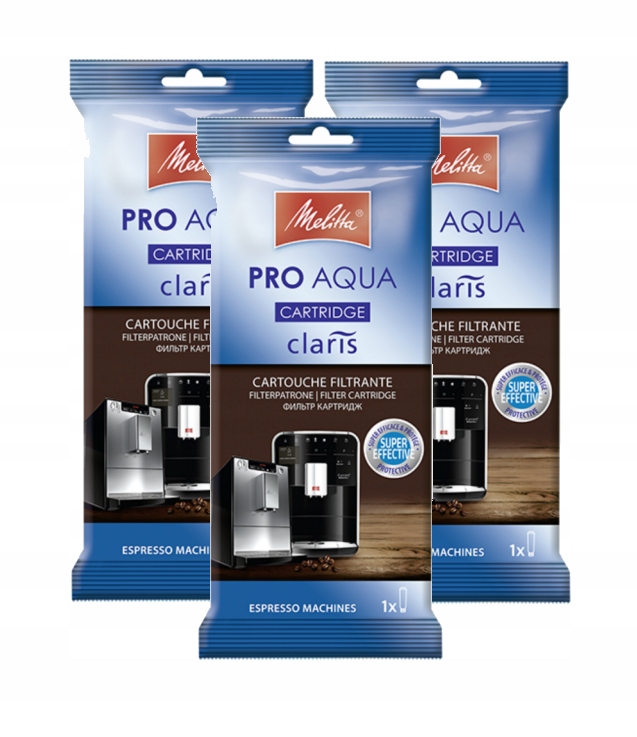 

3x Filtr wody do ekspresu Pro Aqua Melitta