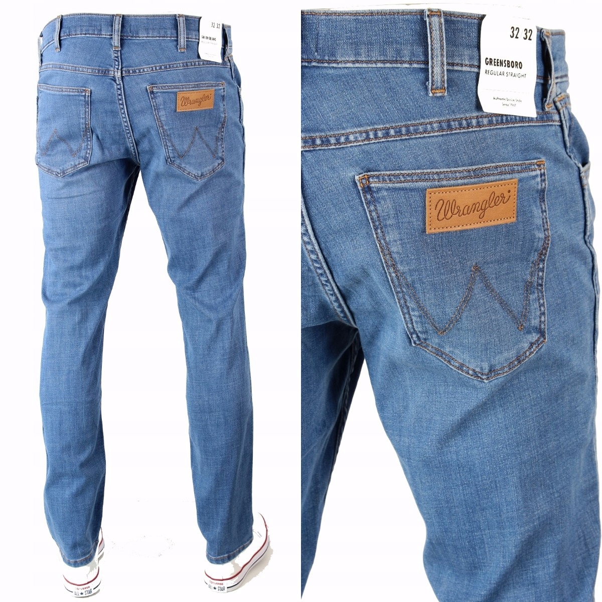 

Wrangler Greensboro Jeans Proste Reg. _ W31 L34