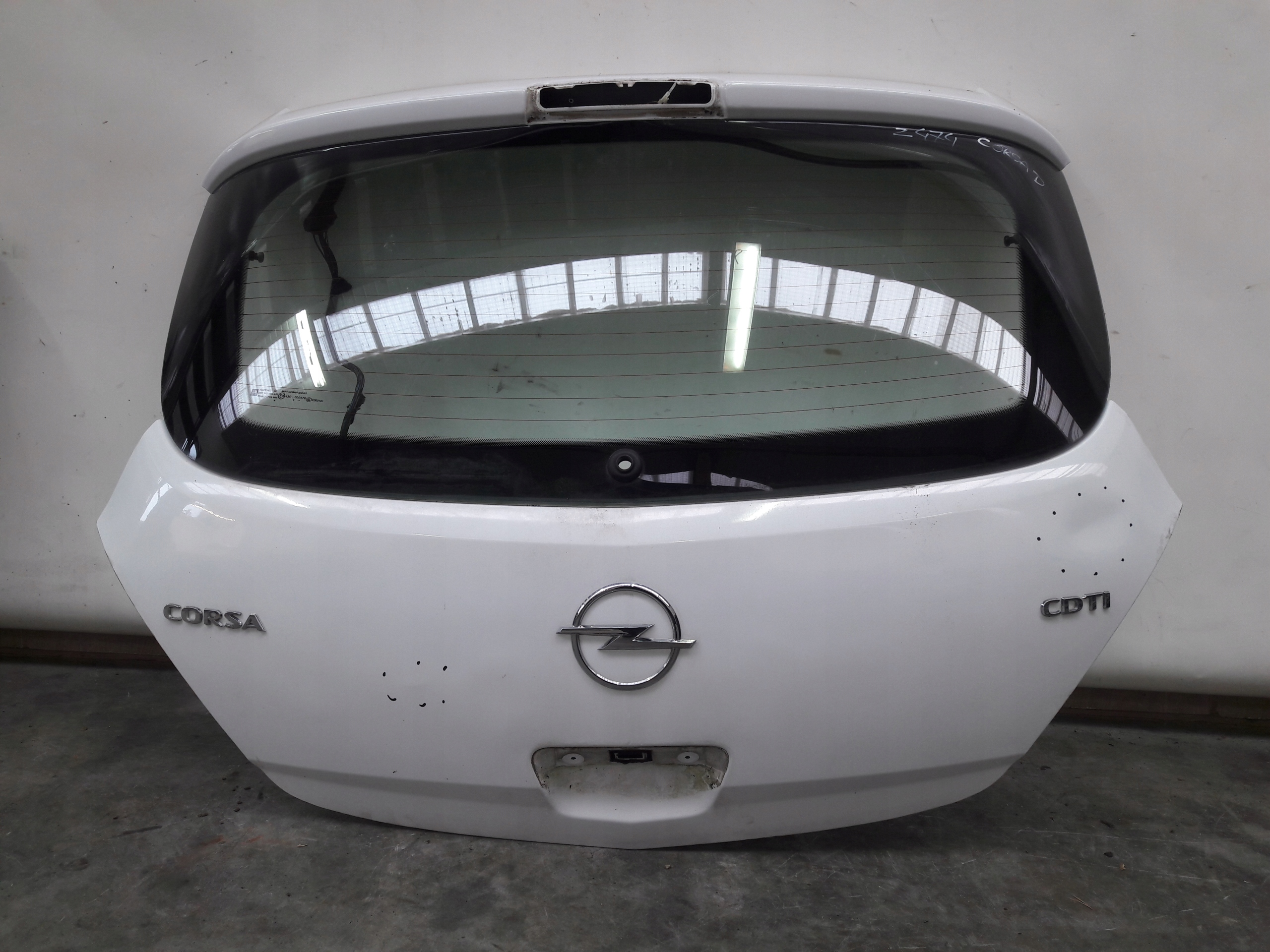 trunk door Z474 Opel Corsa D