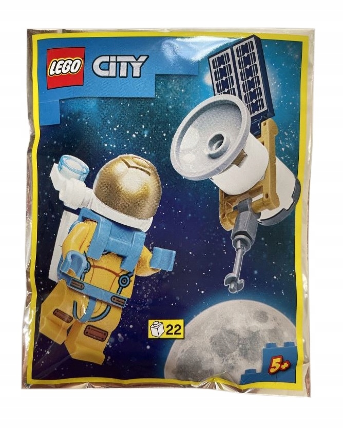 Zestaw Lego City Minifigure Polybag Astronaut foil pack #2 #952205
