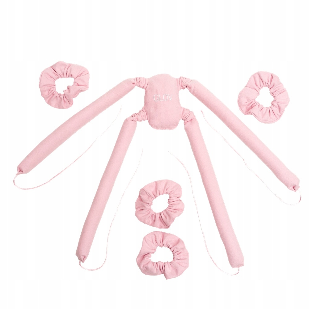 Glov Spider Válečky Na Sekání Vlasů Za Studena Pink 4KS