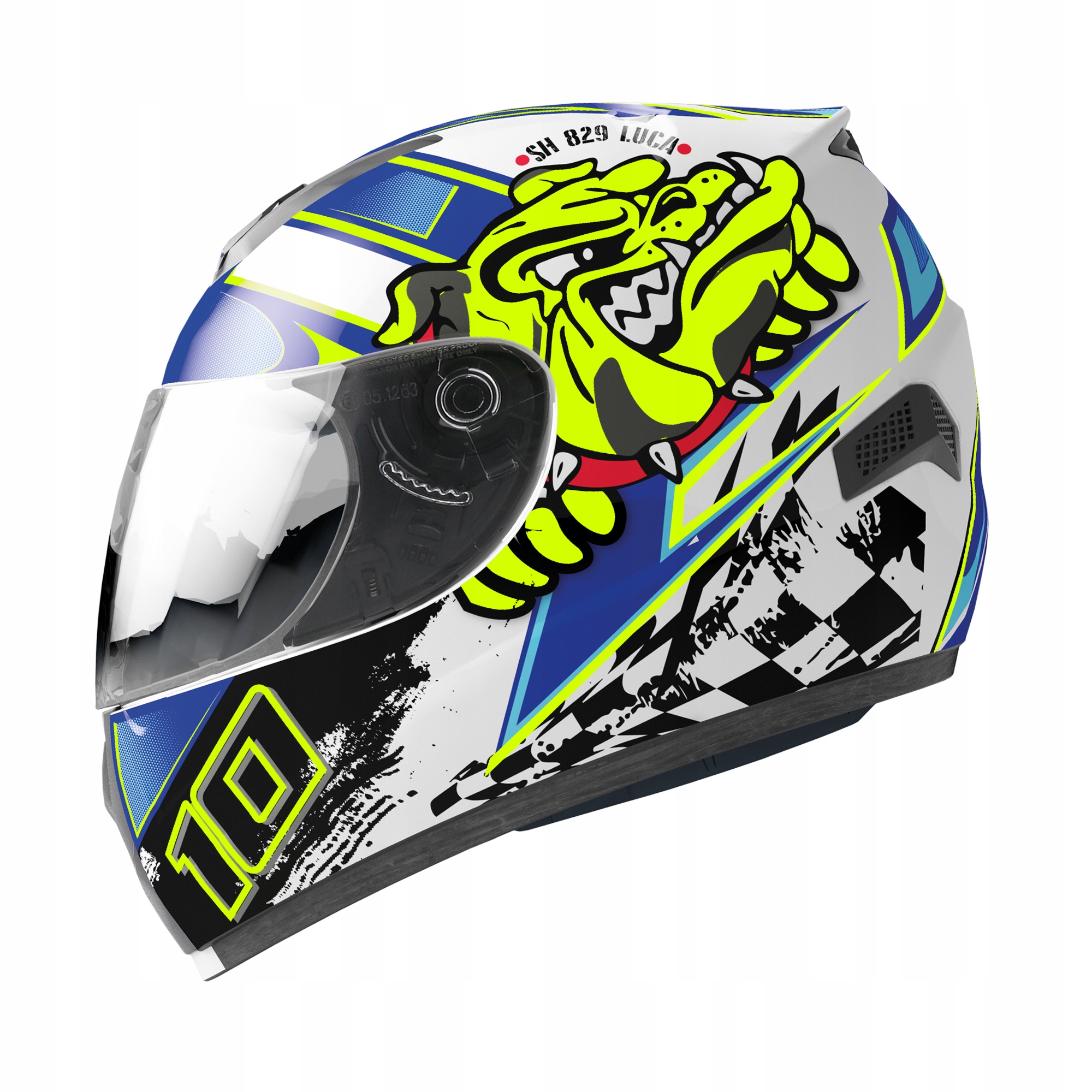 

Kask dziecięcy dla dziecka Shiro SH-829 (53-54 cm)