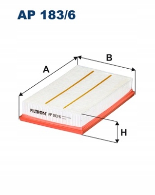 FILTRON FILTR POWIETRZA AP 183/6 Producent części Filtron