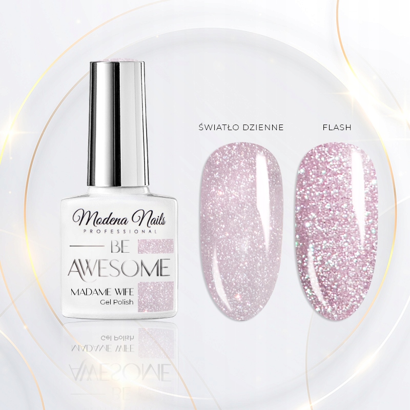 

Modena Nails Lakier hybrydowy 7,3ml Madame Wife