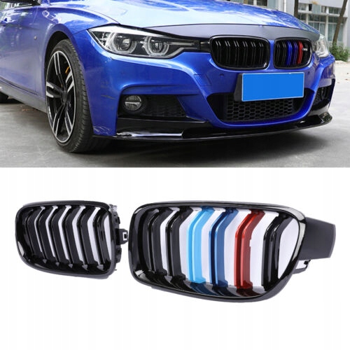 

Nerki atrapa grill Czarny Połysk do Bmw F30 F31 M3