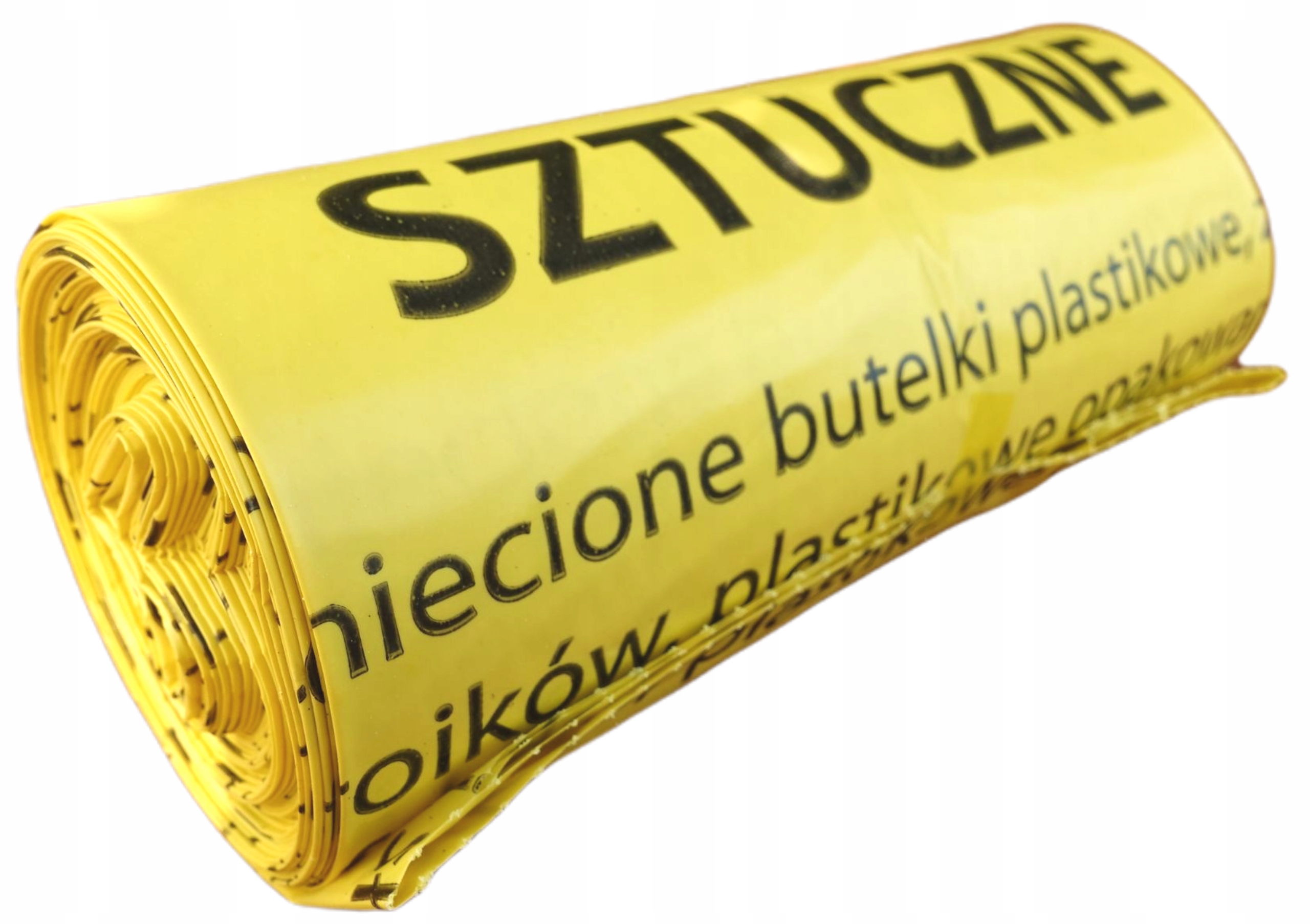 

Worki segregacji śmieci Plastik Żółte kosz 120L