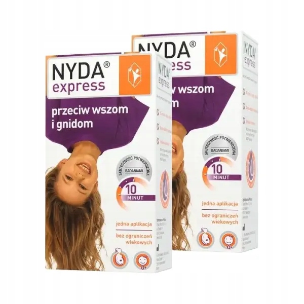 Nyda Express Areozol Przeciw Wszom Nyda Express 2X50 ML