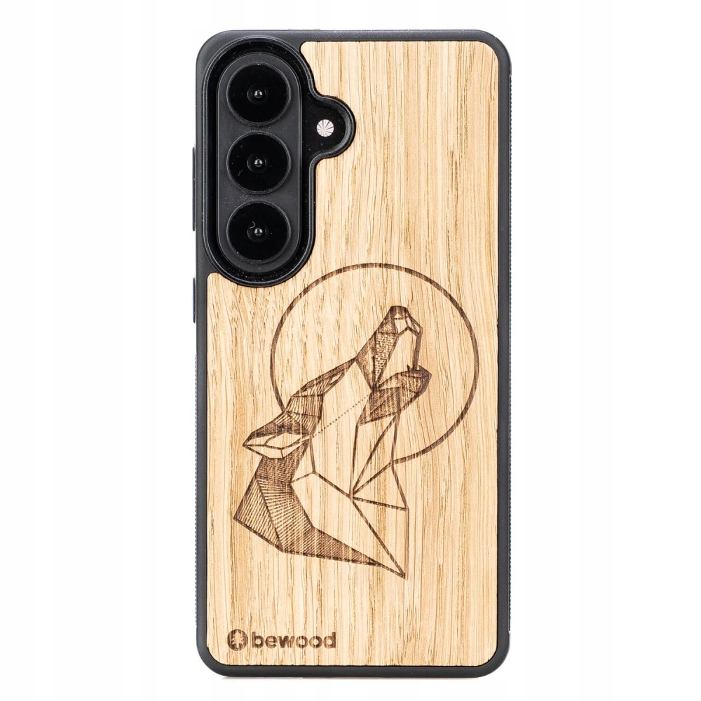 Dřevěné Pouzdro Bewood pro Samsung Galaxy S26 Vlk Dub