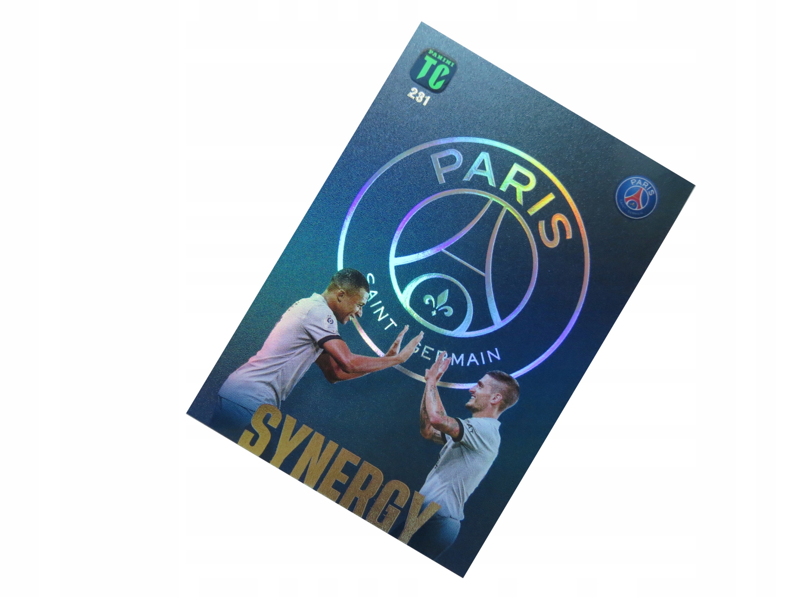 Panini Karty Piłkarskie Top Class 2023 Synergy Mbappe Verratti 231 Psg