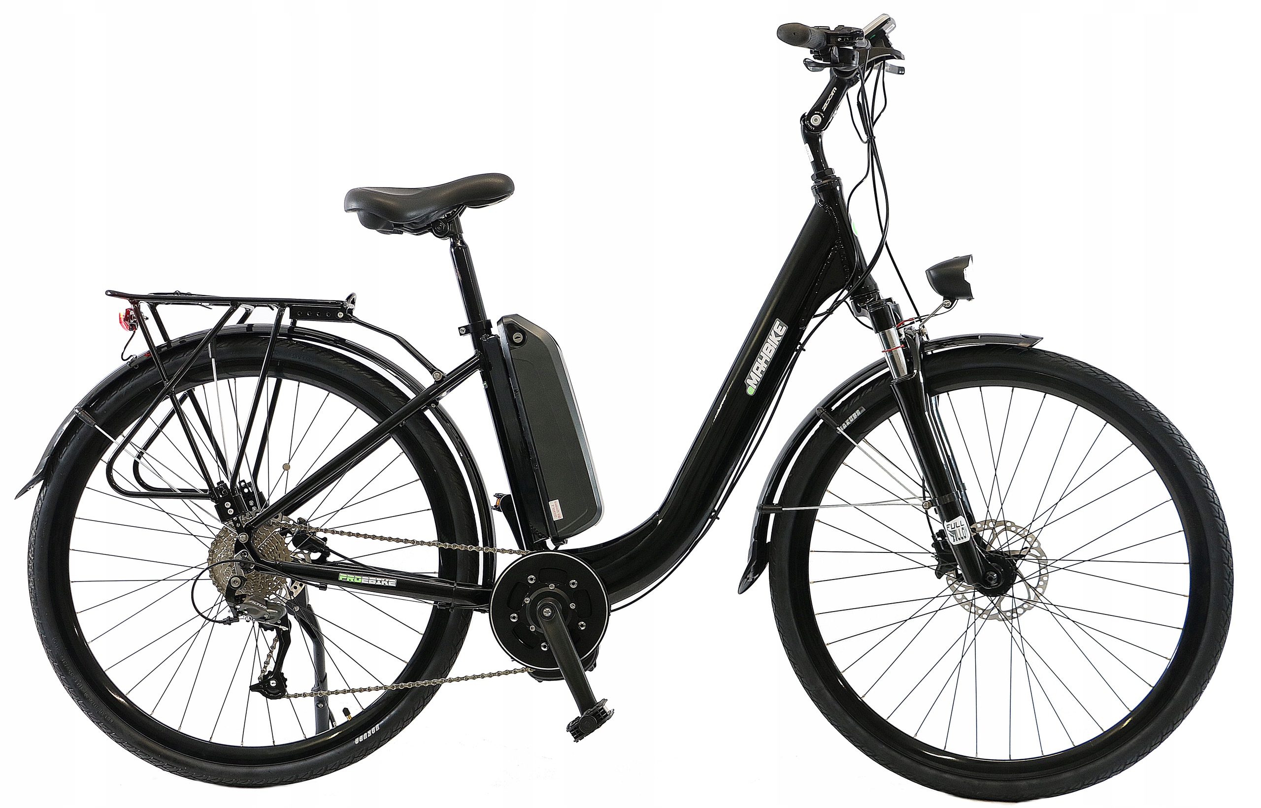 Rower Elektryczny Trekkingowy/miejski Damski Męski 28" Przerzutki Shimano