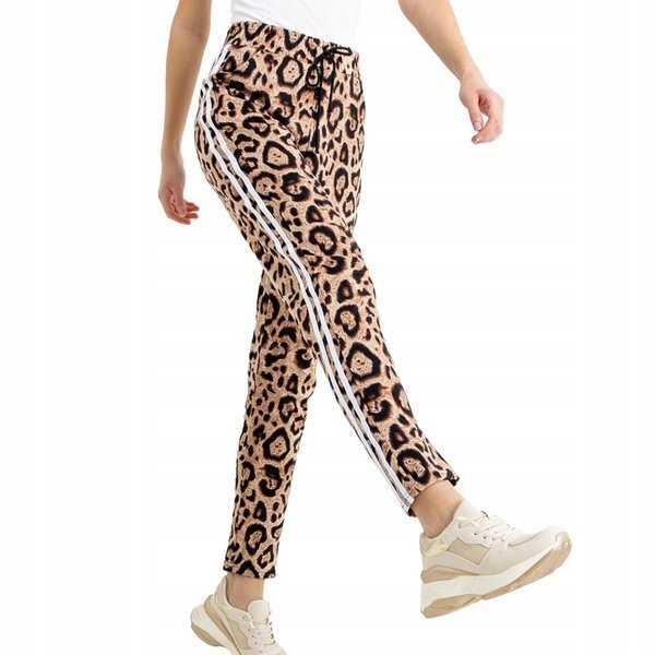 

DM5645 Brown Damskie Spodnie Pantera S/m - 37