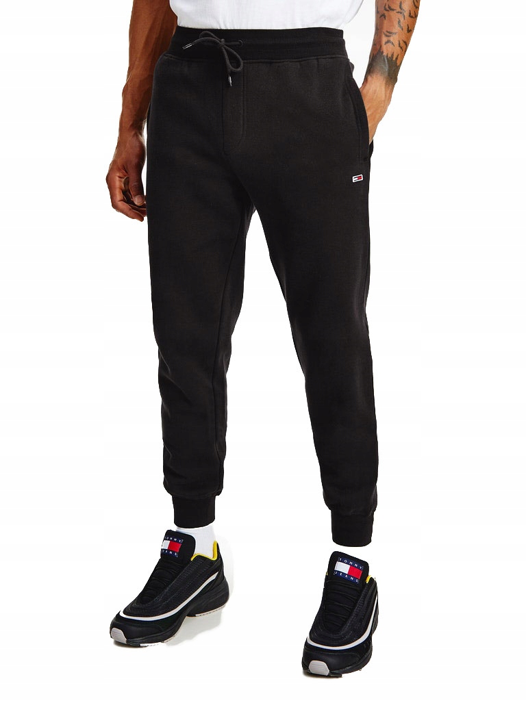 

Tommy Hilfiger Spodnie Męskie Dresowe Black r. L