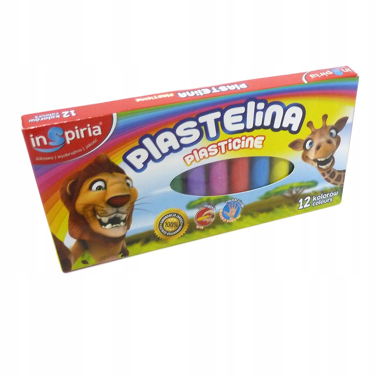 plastelina 12kol.  INSPIRIA — 4
