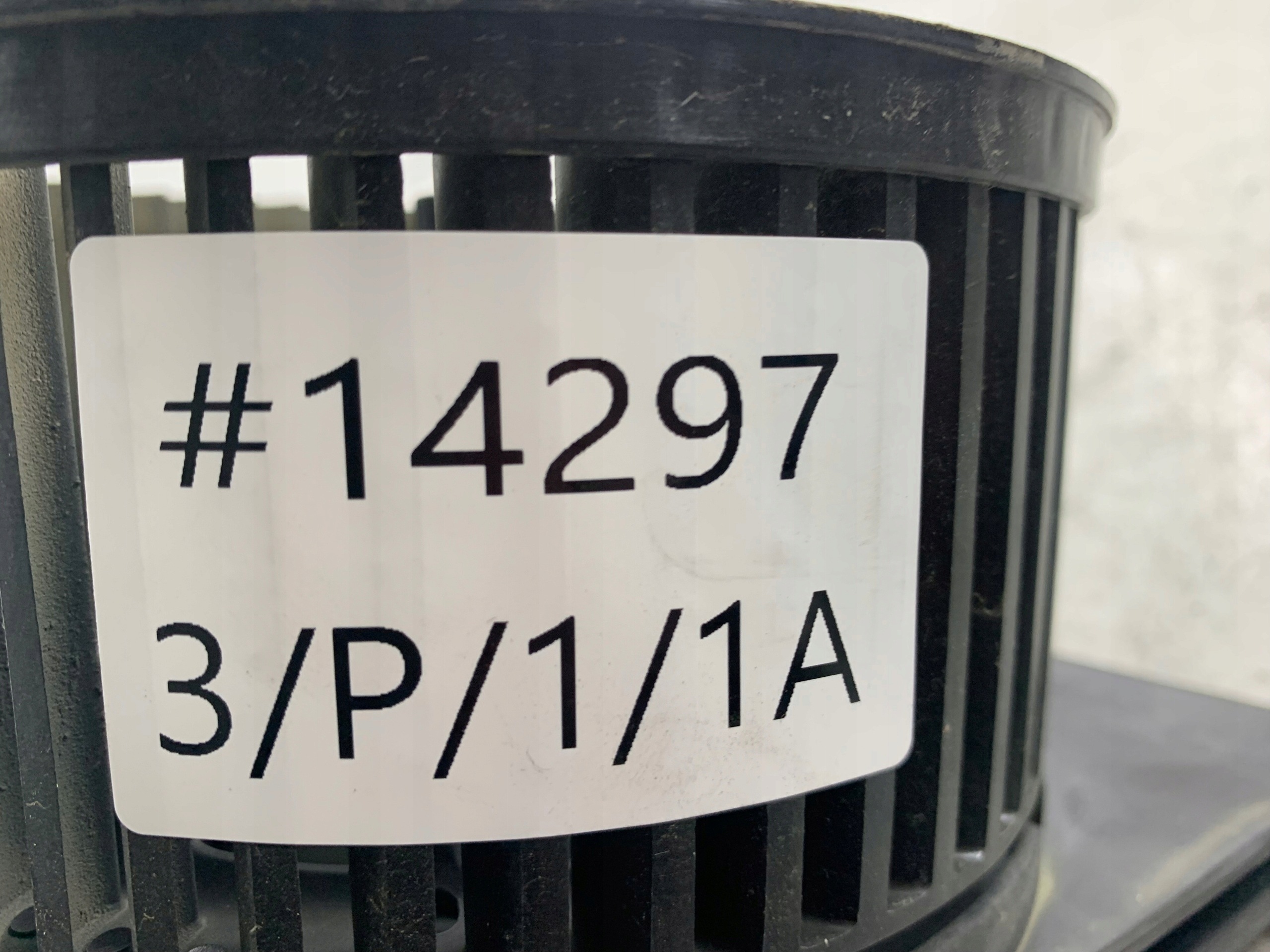 VW GOLF IV heating air conditioning devices 1J1819021A