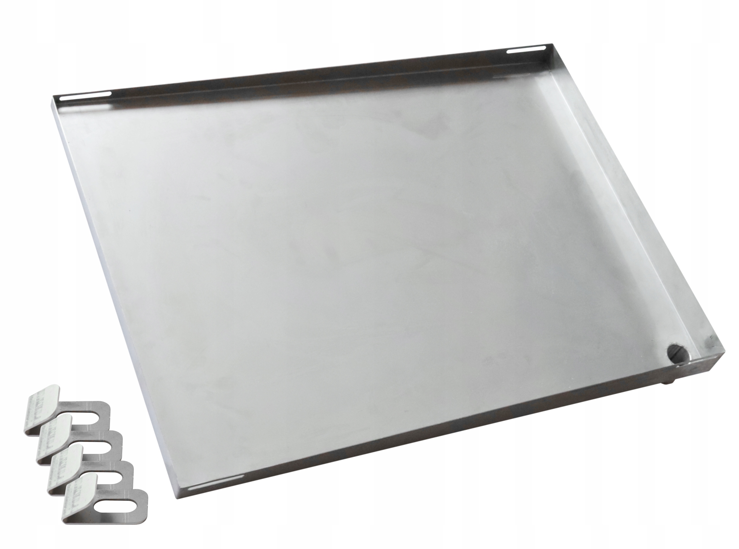 TACA OCIEKOWA DO STOJAKA STELAŻA PODPORY POMPY CIEPŁA STAL NIERDZEWNA INOX!