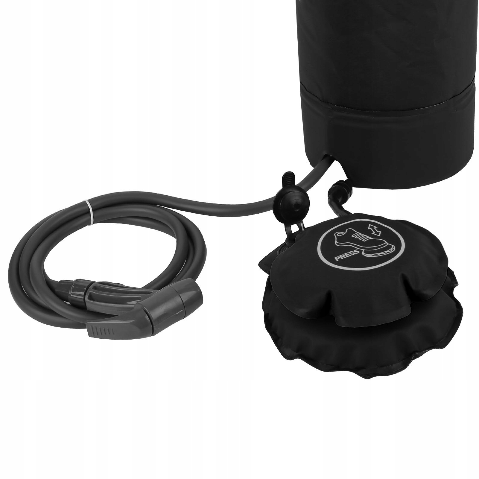 PRYSZNIC TURYSTYCZNY POLOWY KEMPINGOWY 11L Szerokość produktu 39 cm