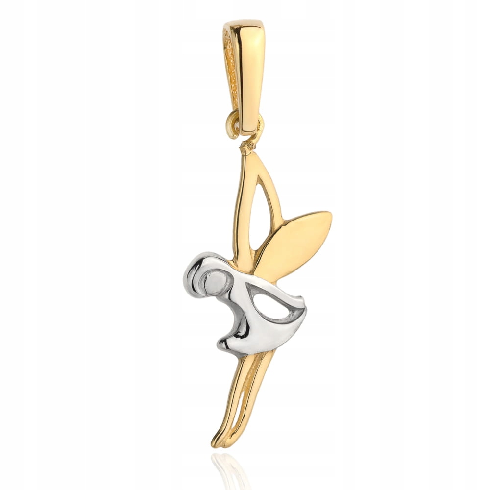 

Zawieszka wróżka dwa kolory złota 585