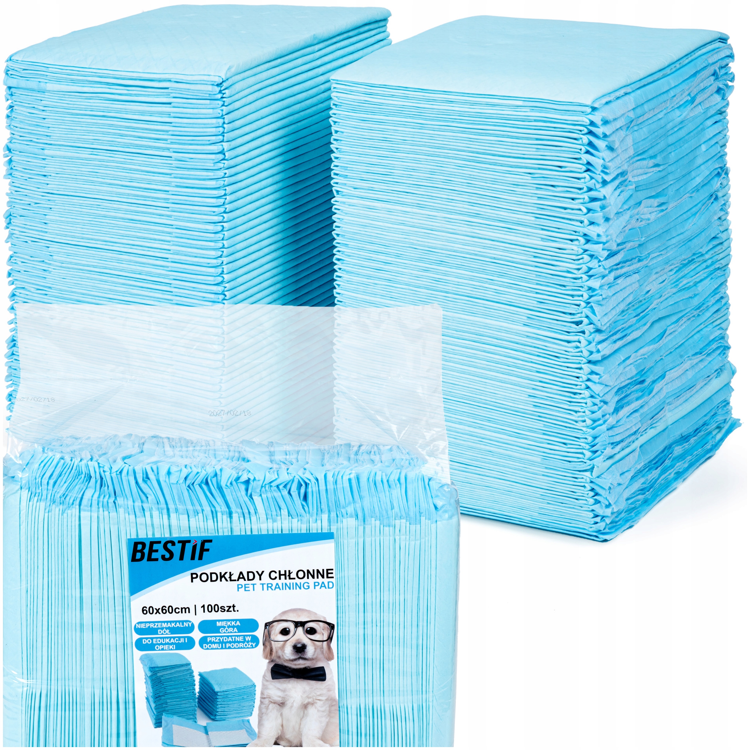 Hygienické Absorpční Podložky Na Jedno Použití Pro Přebalování 60x60 100 Kusů