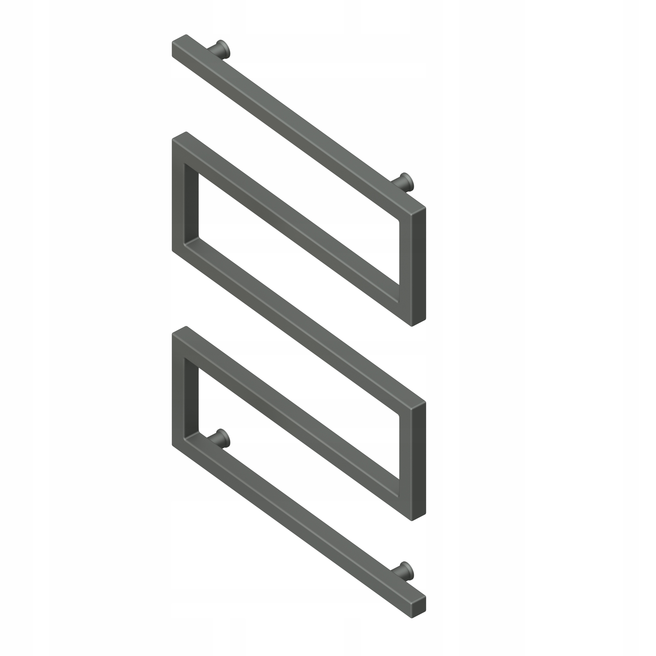 Dekoratívny Radiátor Fydek H755 L550 Svetlo Grafitový