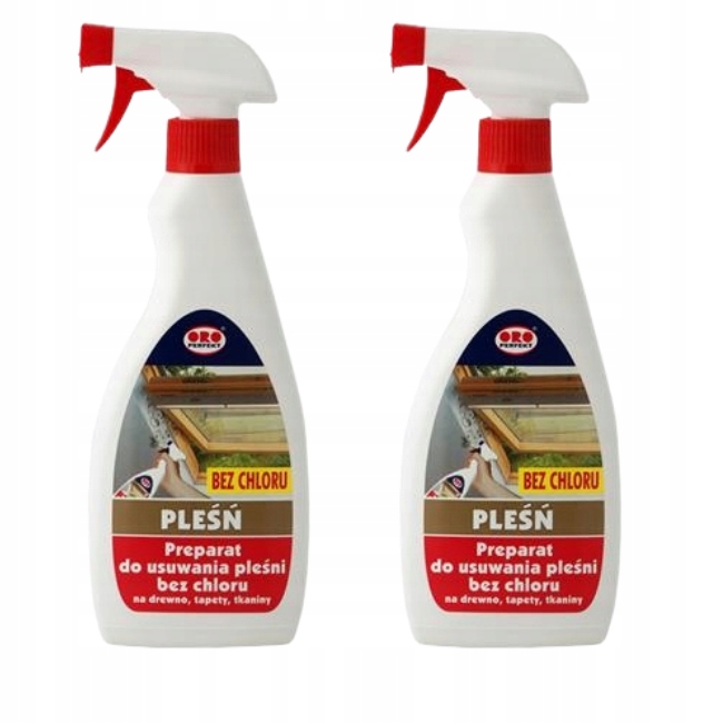 

Zestaw do usuwania pleśni bezzapachowy 2x500ml Oro