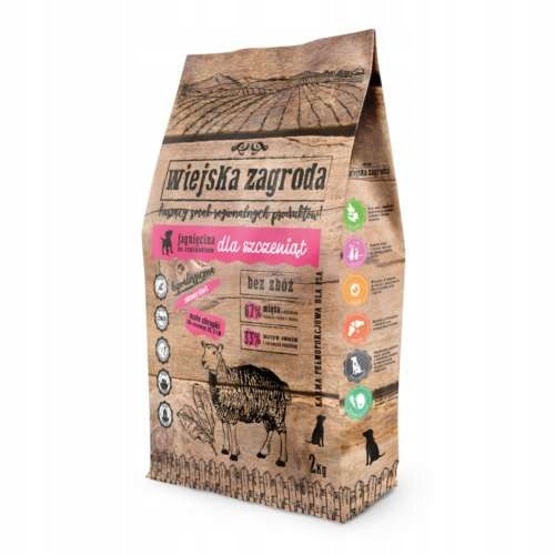 Levně Venkovské jehněčí a špenátové štěně 9 kg