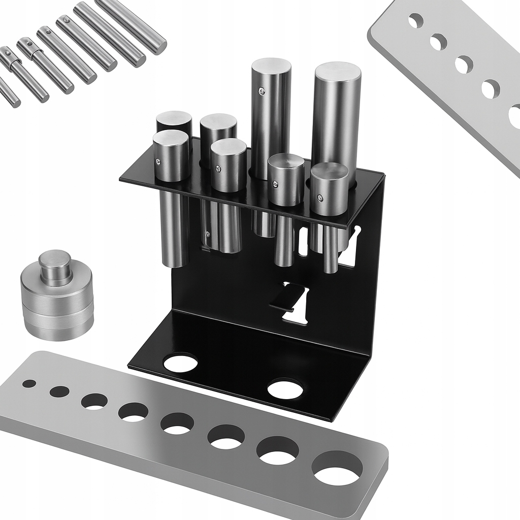 Kraft&dele KD5877 Sada Kolíkov, Adaptéry Pre Hydraulický Lis
