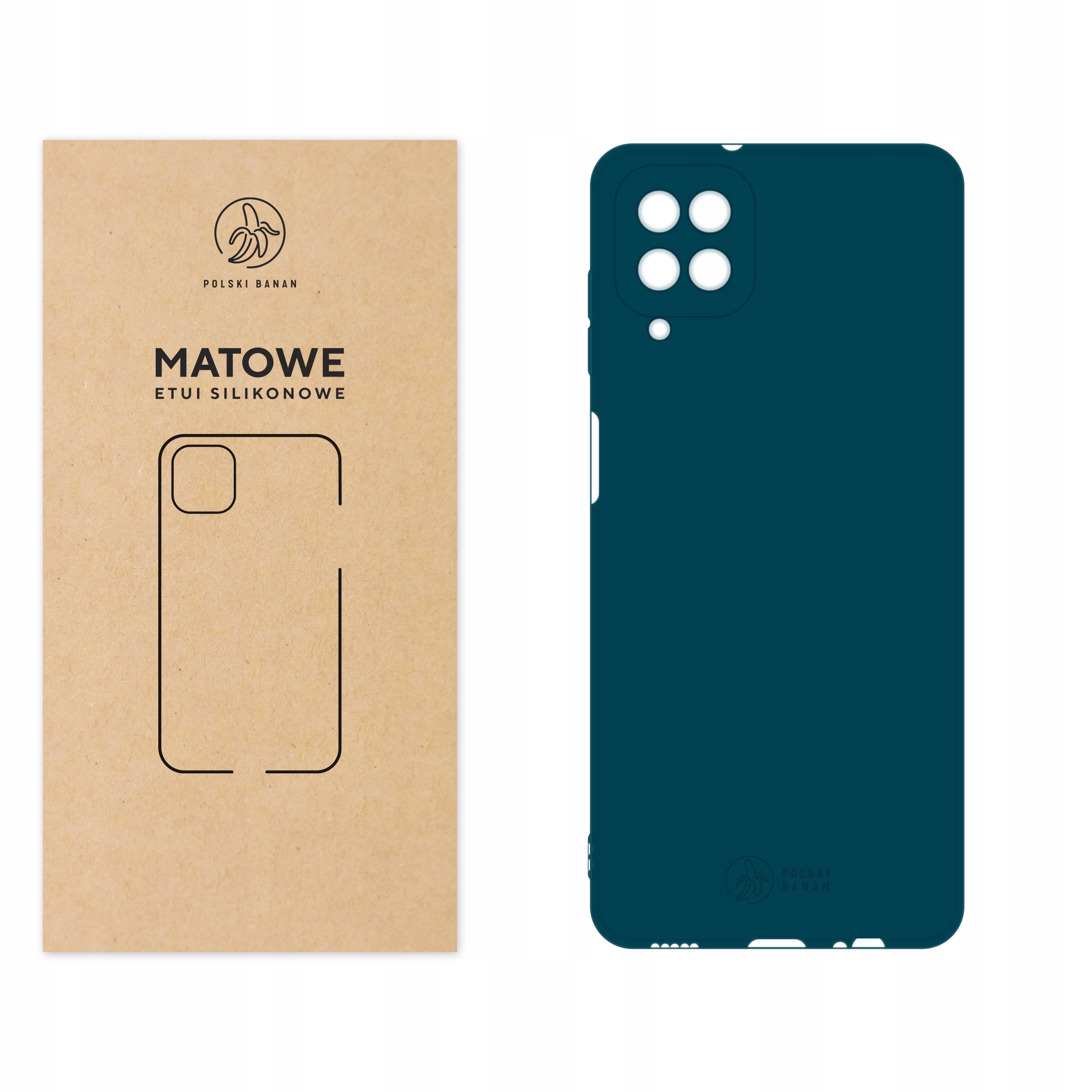 

Etui Matowe do Samsung A12 M12 morskie