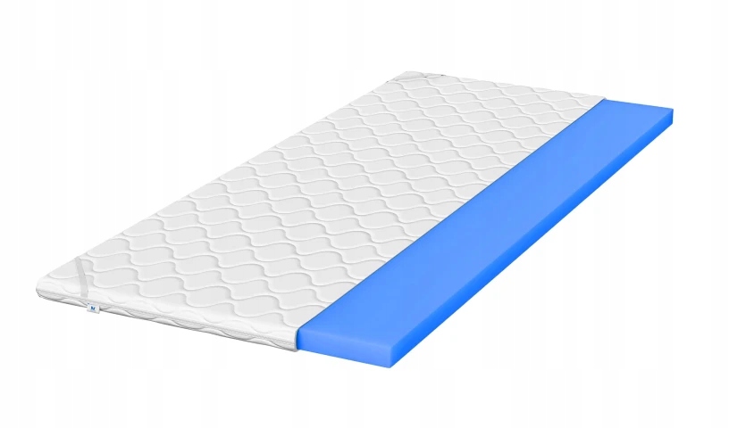 Materac nawierzchniowy Visco 120x200 nakładka na materac 7cm z pokrowcem H2
