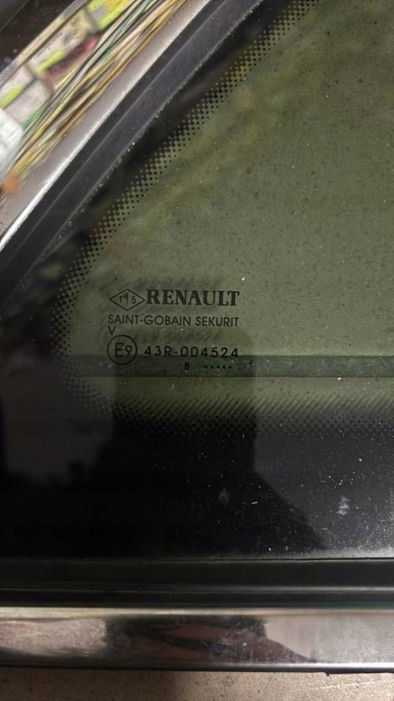 window bodywork rear part right RENAULT KADJAR LIFT