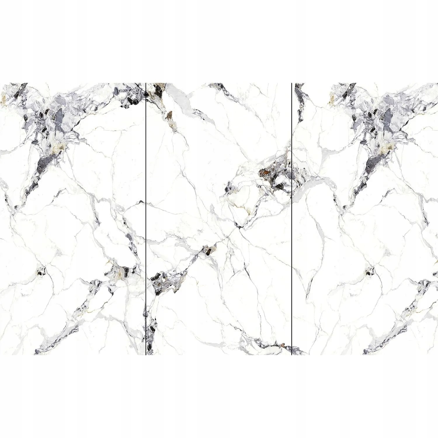 Panele Ścienne Spc Marmur Carrara Biały Połysk 360x280cm 3 szt (panele Abc)