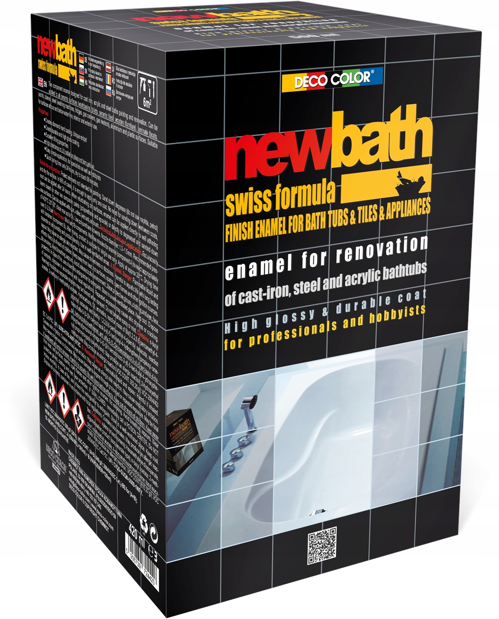 Deco Color New Bath smalt pro renovaci van 9016 420 ml