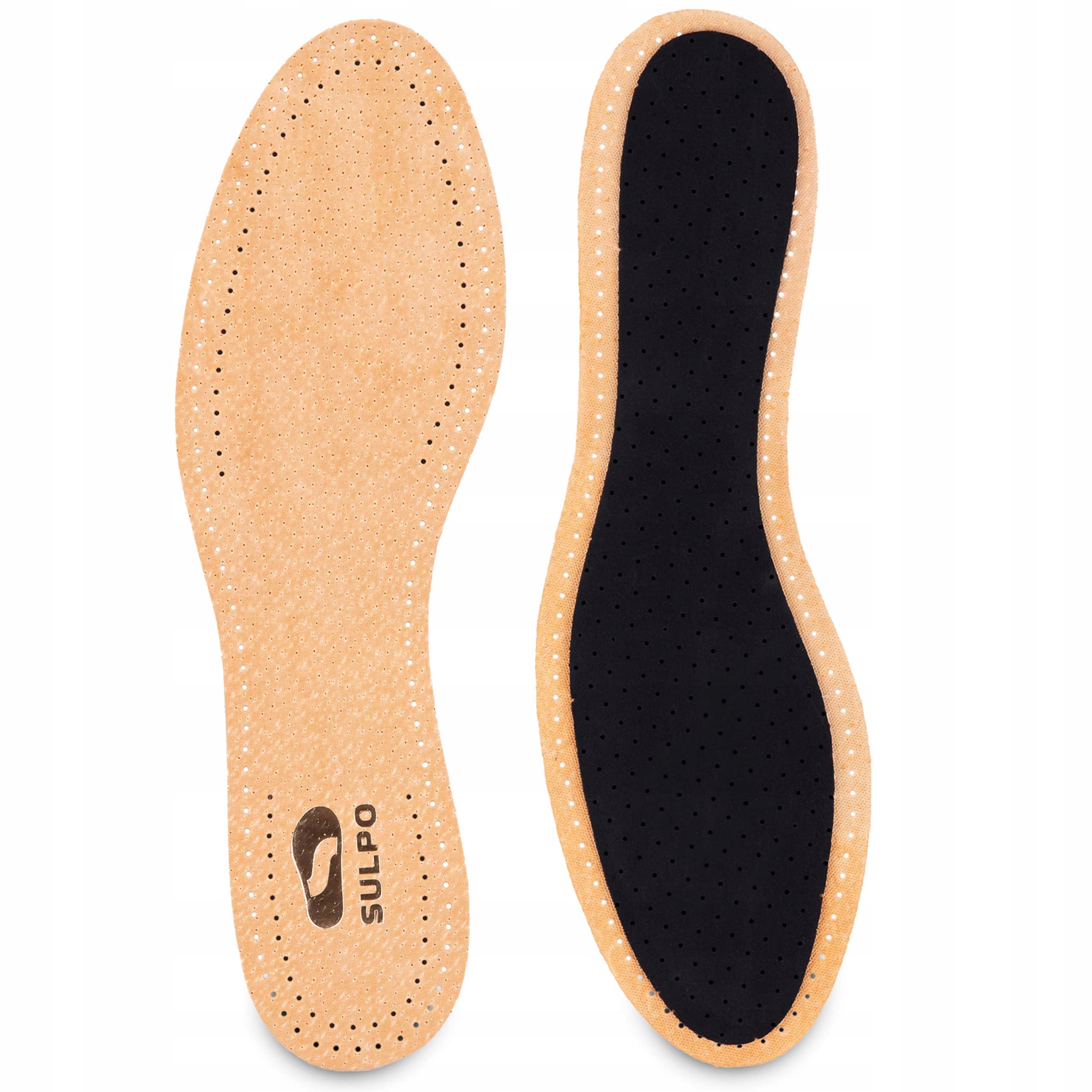 

Skórzane przeciwpotne wkładki do butów z węglem