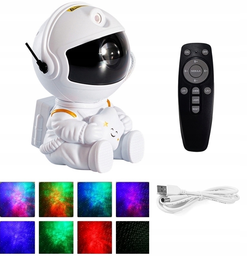 

Projektor Gwiazd Nieba Lampka Nocna Led Usb Pilot