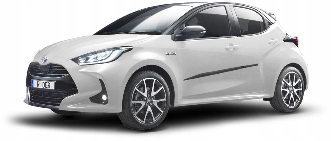 Bočné lišty dverí Toyota Yaris IV, 2020-, 5d.