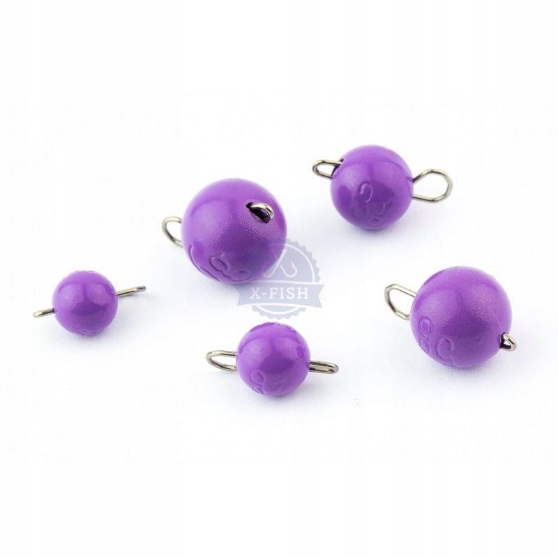 Czeburaszka wolframowa MBlures 0.75g purple 1szt.