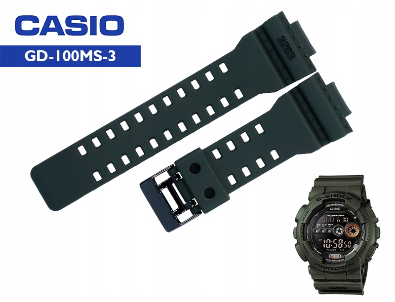 Originální pásek Casio GD-100MS-3
