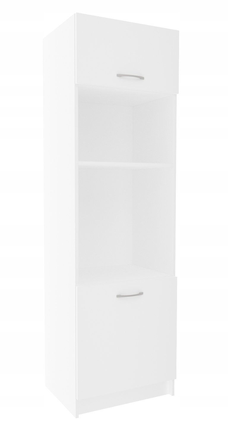 Słupek kuchenny Piekarnik Mikrof. 60 Biały